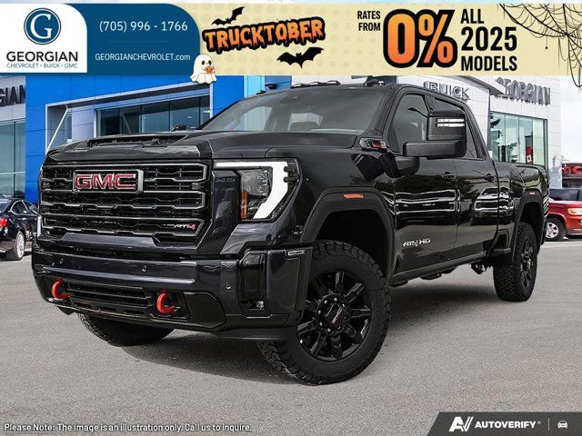 2025 GMC Sierra 3500HD AT4-Snow Plow Prep/Camper Pkg in Cars & Trucks in Barrie