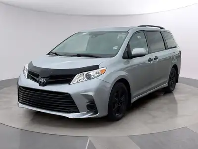 The 2020 Toyota Sienna CE 7-Passenger FWD in a sleek silver finish offers the perfect balance of sty...