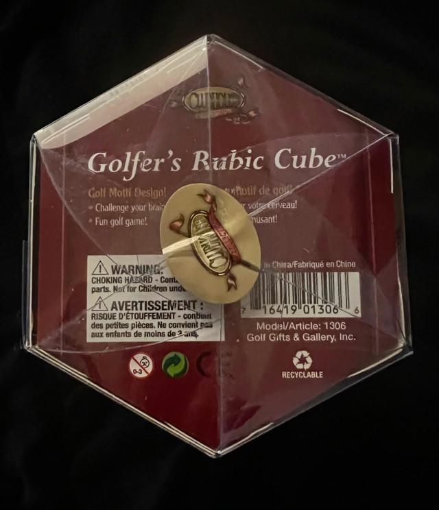Clubhouse Collection GOLFER’S RUBIC CUBE (COLLECTIBLE)-NEW!! in Arts & Collectibles in Oakville / Halton Region - Image 4