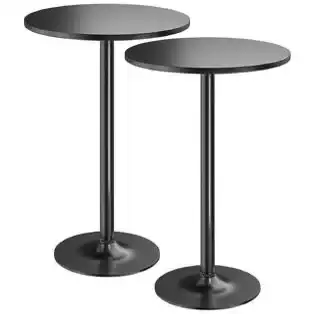 BRAND NEW - New Furmax Bistro Pub Table 2 Pack Round Bar Height, View more