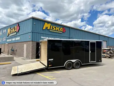 In Stock Savings - Save on this new 2026 Haulmark Passport Deluxe 8.5'x20' Tandem Axle Cargo Trailer...