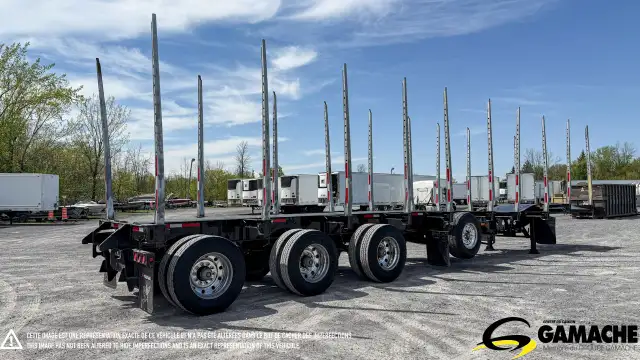 2018 MANAC 48' LOG TRAILER REMORQUE A BILLOTS in Heavy Equipment in Longueuil / South Shore - Image 5