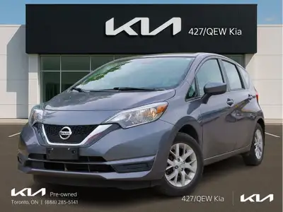 This accident-free and locally traded 2017 Nissan Versa Note SV is an exceptionally smart choice for...