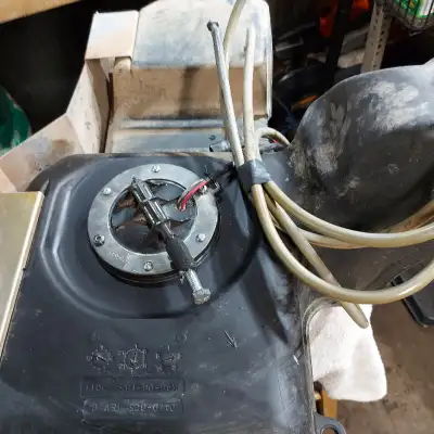 fuel tank & pump from 2012 Arctic Cat Mud Pro TRV 1000. Fits many models just cross reference it. As...