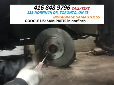 *BRING YOUR BRAKE PARTS WE CAN INSTALL 2003 2004 2005 2006 2007 2008 2009 2010 2011 2012 2013 2014 2...