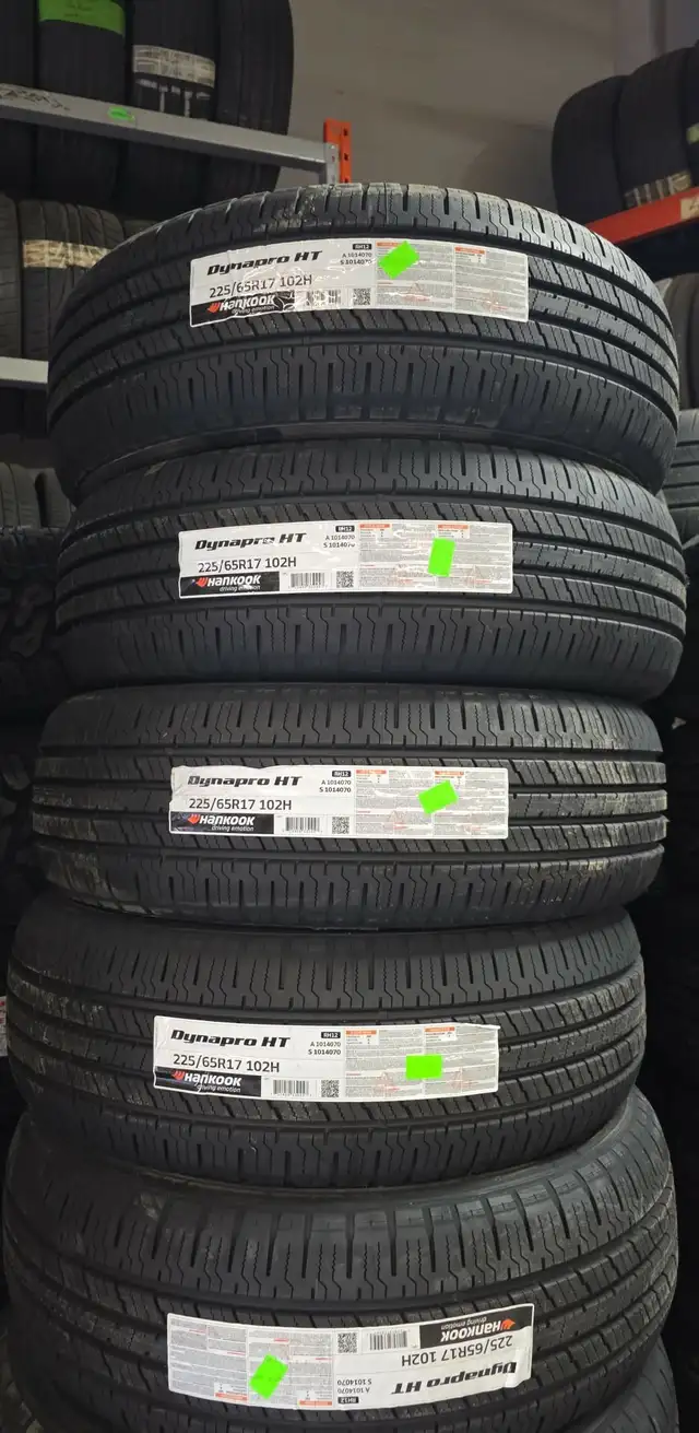 225/65R17 HANKOOK DYNAPRO HT RH12 ALL SEASON TIRES in Tires & Rims in Markham / York Region - Image 2