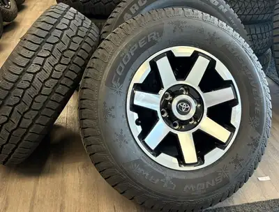 19962024 Toyota 4Runner TRD OEM Rims & Cooper Winter Tires Stock #: ALY75154U-171101004 PACKAGE INCL...