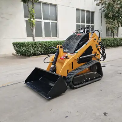 Mini Skid Steer Tracked Compact Loader – Heavy-Duty T380 & T460, View more