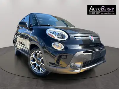 2015 Fiat 500L Trekking Black On Gray Interior • 1 .4L • Front Wheel Drive • Auto • Sport Mode • A/C...