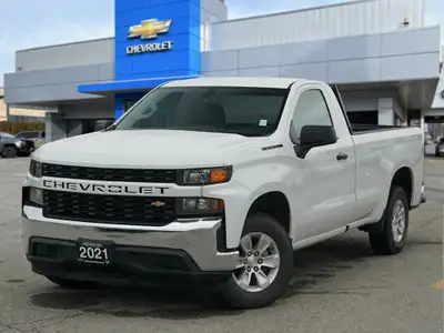 2021 Chevrolet Silverado 1500 W/T Tough, straightforward, and built for work this 2021 Chevrolet Sil...