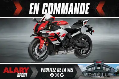 Alary Sport Cette MOTOCYCLETTE YAMAHA YZF-R1 70e ANIVERSAIRE 2026 est disponible DÈS MAINTENANT! Con...