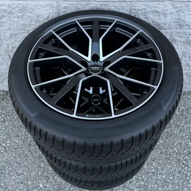 (80%) 4x Audi Q8 | SQ8 22" OEM Winter Wheels Package in Tires & Rims in City of Toronto - Image 9