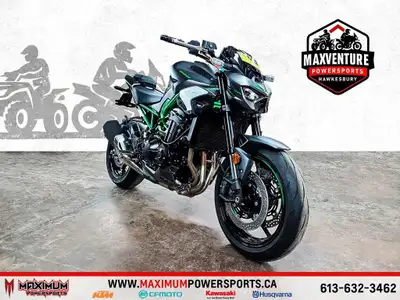 Kawasaki Z900 2025 La Kawasaki Z900 2025 est une moto roadster polyvalente, offrant un excellent équ...