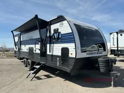 Forest River Cherokee Grey Wolf travel trailer 27GH highlights: Large Slide Out RV King Bed Outside...