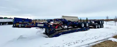2009 Aspen 10 Axle HRGN Jeep Lowboy Booster Combination Trailer Rig-up $279,500 JEEP TANDEM: Year: 2...