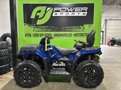 2022 POLARIS SPORTSMAN 850 TOURING One or two?? You pick…..this Sportsman 850 Touring is set up for...