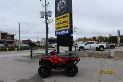 USED 2023 Polaris Sportsman 570 EPS Trail in sunset red. This 1-up trail ATV in excellent condition...