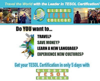 Get TESOL Certified Now