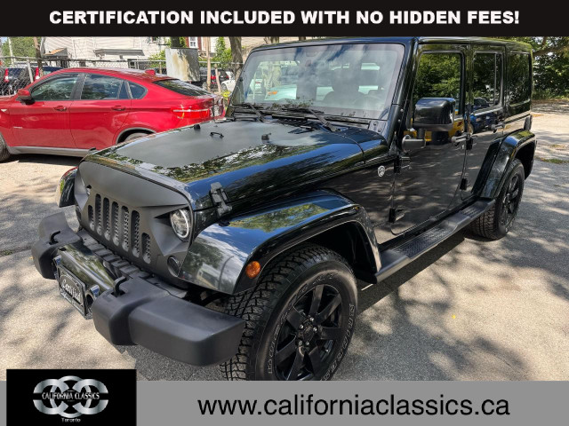 2014 Jeep Wrangler SAHARA - 4X4 in Cars & Trucks in City of Toronto