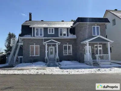 Maison avec 2 revenus et beaucoup de rénovations. Les fenêtres et les portes ont toutes été changées...