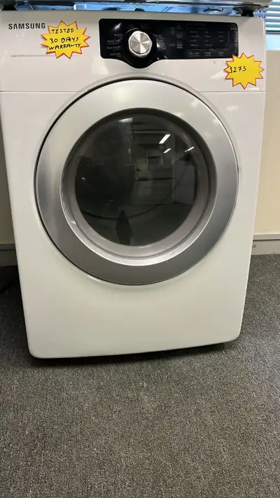 Samsung  Front Load Electric Dryer- Works PerfectTested, View more