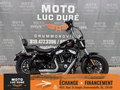 Harley-Davidson XL1200X Forty-Eight 2022 20 752 KM GUIDON SURÉLEVÉ IRONHOLD SIÈGE DOUBLE ÉCHAPPEMENT...