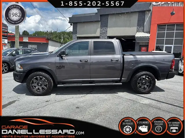 Ram 1500 Classic WARLOCK 4 X 4 CREW CAB BTE 5.7 PIEDS, HEMI 2022 in Cars & Trucks in St-Georges-de-Beauce - Image 4