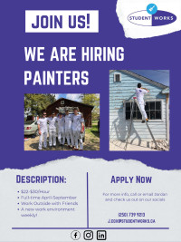 Hiring Full-Time Residential Painters