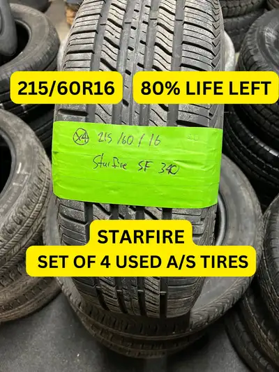 FREE INSTALLATION AND BALANCING ON NEW AND USED TIRES WITH A PURCHASE! NO DISPOSAL! NO OTHER HIDDEN...