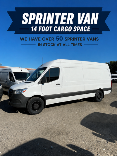 2019 Mercedes-Benz Sprinter Cargo Van 14-Foot Cargo Space Price: $28,985 Looking for a dependable co...