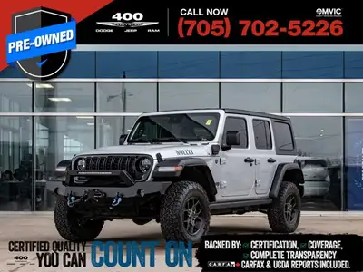 Welcome to 400 Chrysler Dodge Jeep Ram. Take on any adventure with this rugged and electrified 2024...