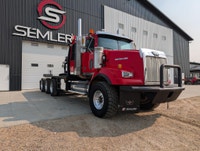 LOW KMS LOW HRS!!!! 2 Speed AUX! 2007 Western Star 4900 Tri Drive Winch Truck Tridem Over 78,000 in... (image 2)