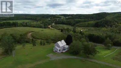 Country living with space, privacy, and plenty of possibilities in beautiful Antigonish County. Set...
