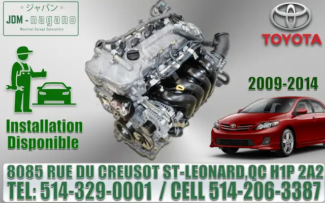 Moteur Toyota Camry Corolla Matrix RAV4 Sienna Prius Hybrid Eng in Engine & Engine Parts in Drummondville - Image 6