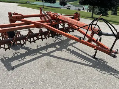 Welcome to Jeff Vanleer Farm Equipment 10 ft stone rake. 540 pto drivin. Teeth are in good shape. -...