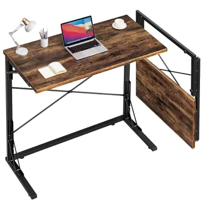 Vantic 80cm Folding Desk, Foldable TV Tray... BNIB LOT# 3444, View more