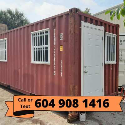 I modify shipping containers into offices/living spaces/ backyard storage We can fully outfitted the...