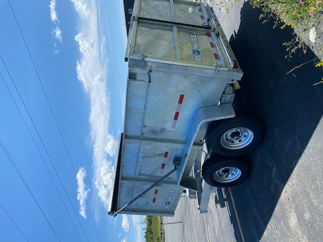 2024 BRIMAR 6X12 GALVANIZED DEBRIS TRAILER 12K in Cargo & Utility Trailers in City of Halifax - Image 2