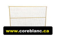 Temporary Fence Panels 4x9'6 - Core Blanc Group Inc.