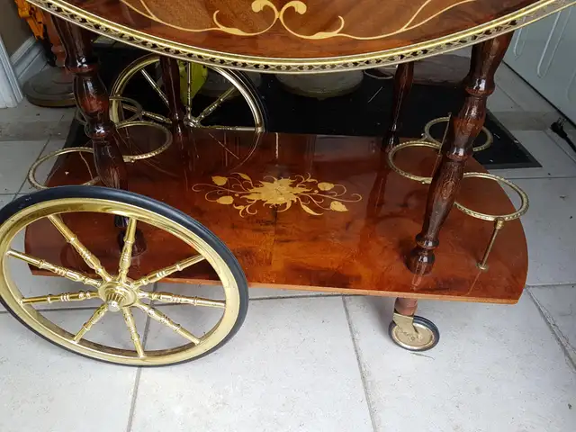 Antique Tea Wagon in Arts & Collectibles in City of Toronto - Image 4
