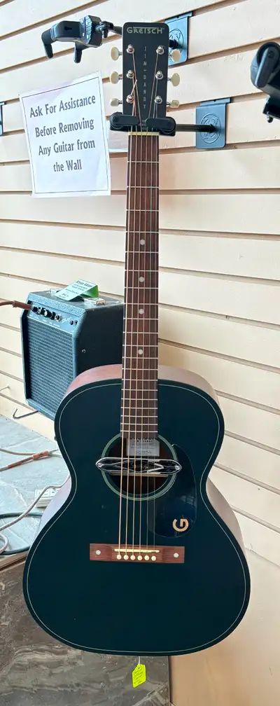 Gretsch Jim Dandy Deltoluxe Concert Acoustic/Electric Guitar, View more