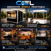 New CAEL Food Carts & Mobile Food Bike Carts  Certified &Warrant Whitehorse Yukon Preview
