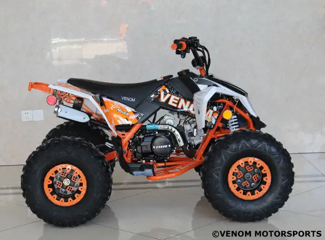 NEW 125CC VENOM RACING ATV | KIDS 4 WHEELER | QUAD | AUTOMATIC in ATVs in Cape Breton - Image 19