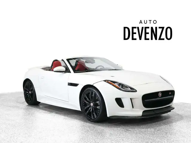 2016 Jaguar F-Type S AWD 380hp Supercharged Black Package / Meridian