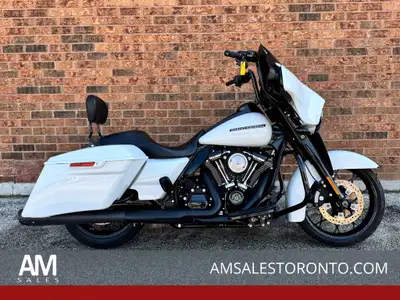 Street Glide Special all blacked out in Stonewashed White Pearl with LOTS OF EXTRAS! Freedom perform...