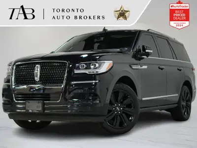 This 2023 Lincoln Navigator Reserve is a local Ontario vehicle that delivers full-size luxury, comma...