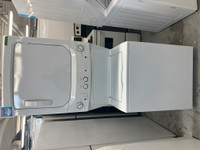 9115- Laveuse Sécheuse Combiné GE blanche | Washer Dryer Unitize