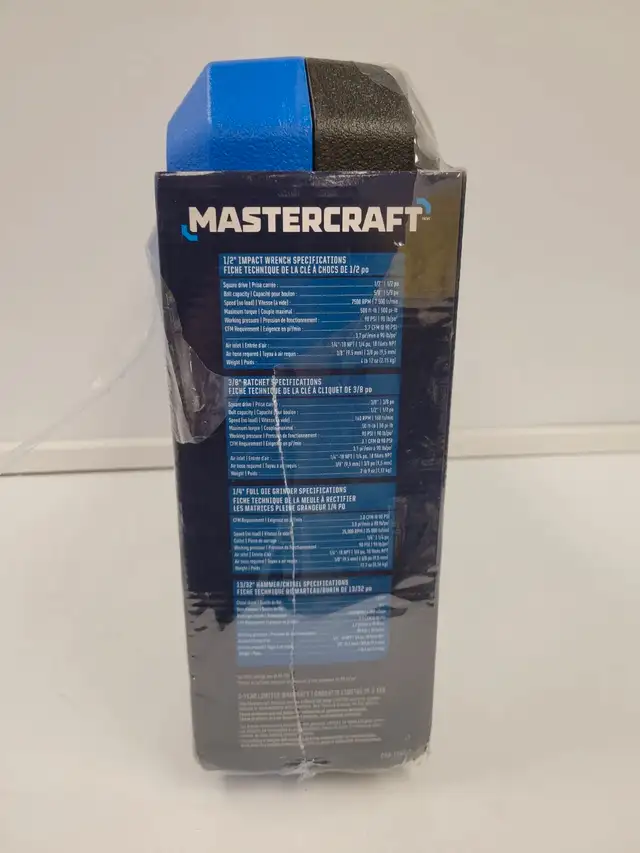 (73356-2) Mastercraft 058-1952-2 Air Tool Kit63347538042881123