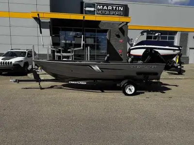 2025 Crestliner 1650 Discover Tiller BE CONFIDENT IN YOUR PRE-OWNED BOAT PURCHASE Each certified pre...