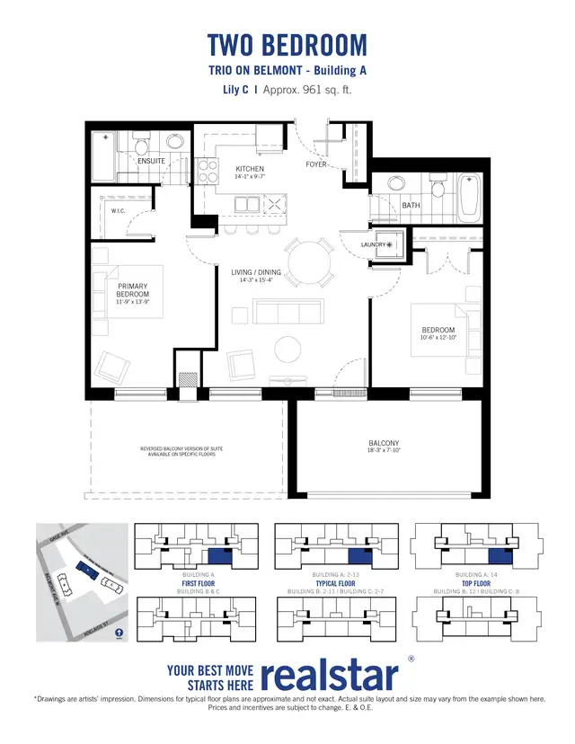 Fantastic 2 bedroom + 2 bathroom apartment to rent in Kitchener in Long Term Rentals in Kitchener / Waterloo - Image 17